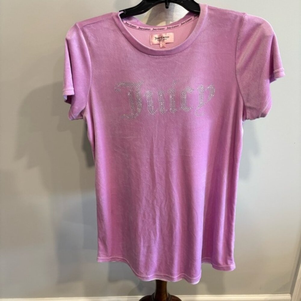 Juicy Couture Pink Velour Sleepwear Top - Size L